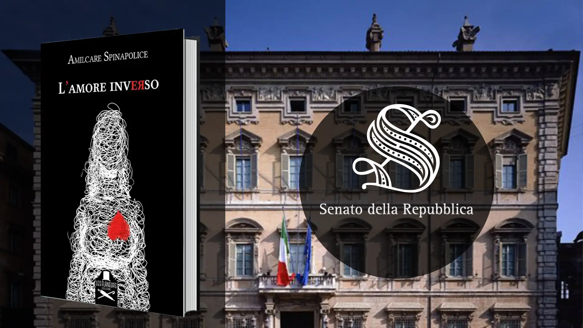 Presentato in Senato: “L’Amore Inverso” di Amilcare Spinapolice